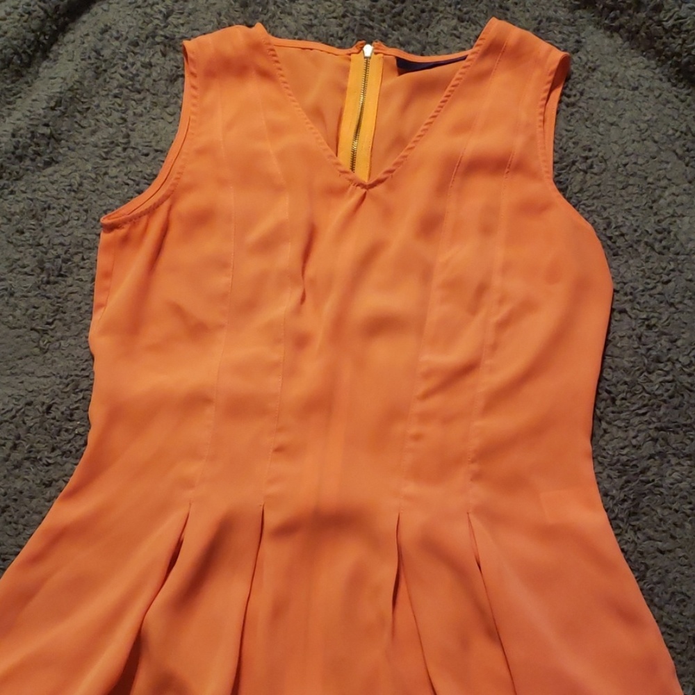 Dressup Orange Tank Top
